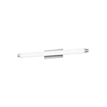 Dweled Vista 26in LED Bathroom Vanity or Wall Light 3000K in Brushed Aluminum WS-407